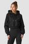 ICIW Everyday Cropped Hoodie Wmn Black