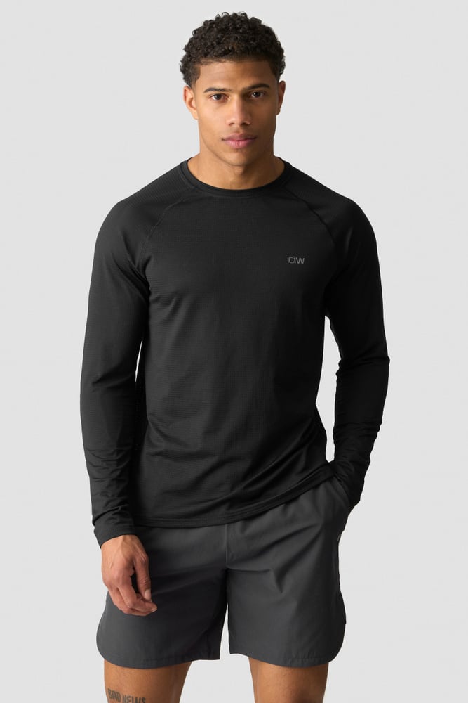 ICIW Training Mesh Long Sleeve Men Black