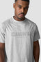 ICIW Everyday Cotton T-shirt Print Men Light Grey Melange