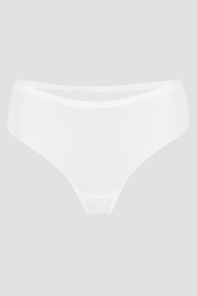 ICIW Invisible Brazilian Panty White 3-pack