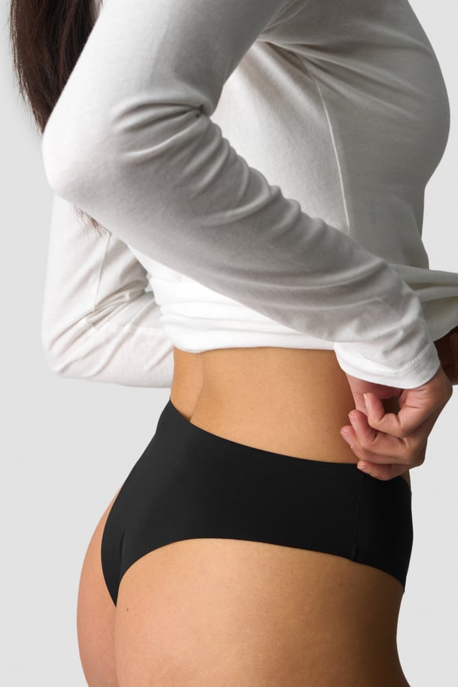 ICIW Invisible Brazilian Panty Black 3-pack