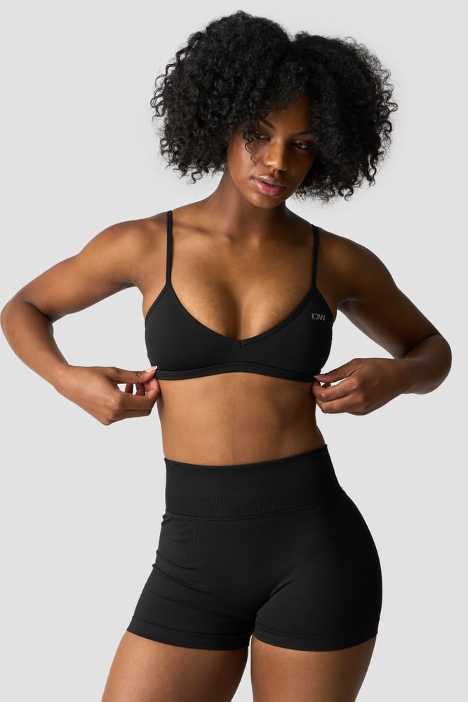 ICIW Minimal Sports Bra Black