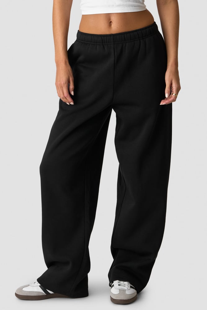 ICIW Everyday Straight Leg Sweat Pants Black