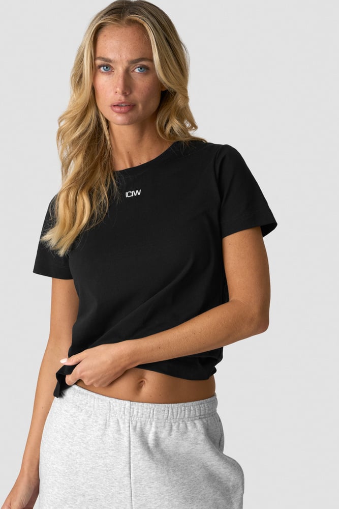 ICIW Everyday Cotton T-shirt Black 13855