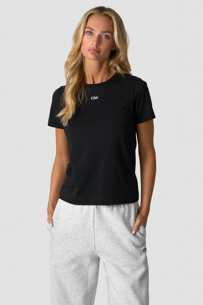 ICIW Everyday Cotton T-shirt Black 13855
