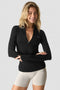 ICIW Define seamless 1/2 zip Black