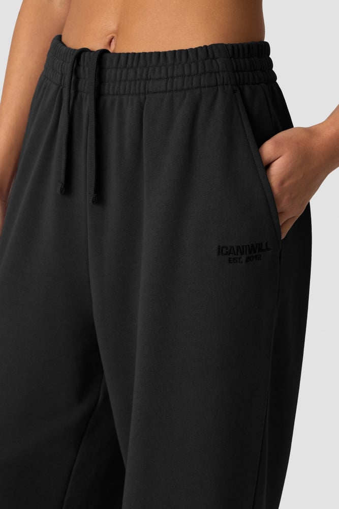 ICIW Essence Mid Waist Pants W Black