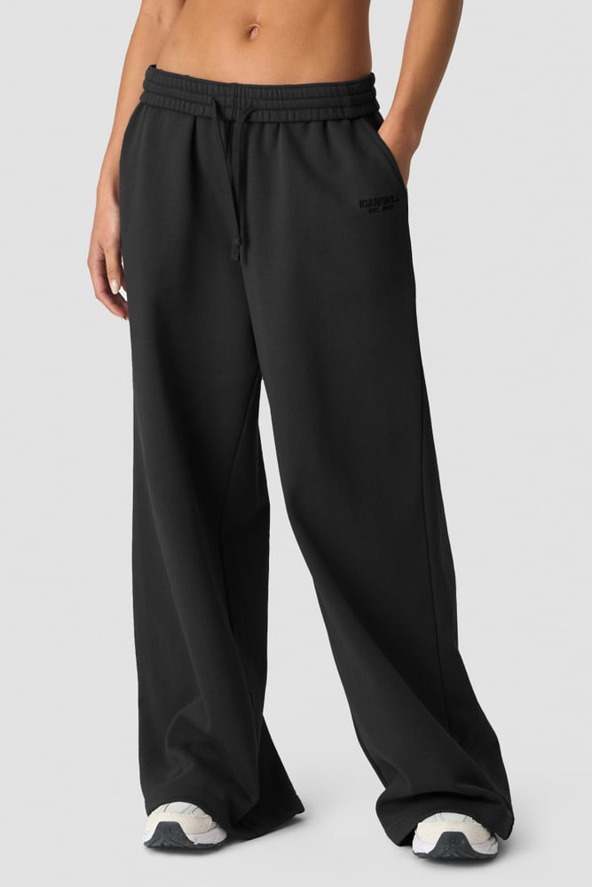 ICIW Essence Mid Waist Pants W Black