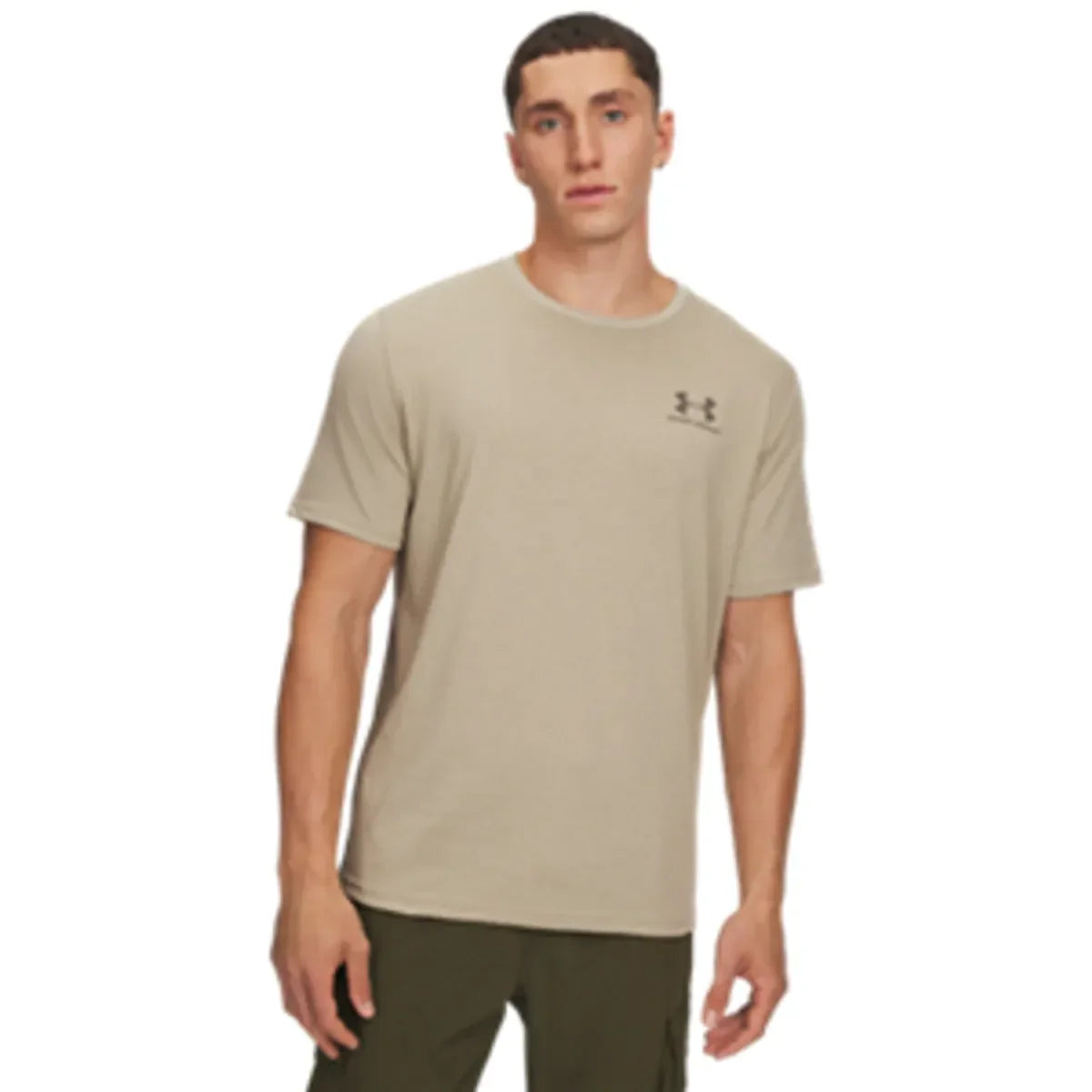 Under Armour UA M SPORTSTYLE LC SS City Khaki