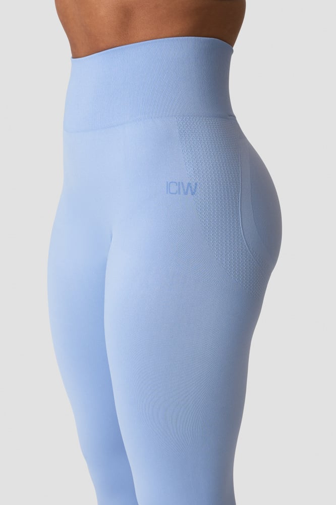 ICIW Sculpt Seamless Tights Banner Blue