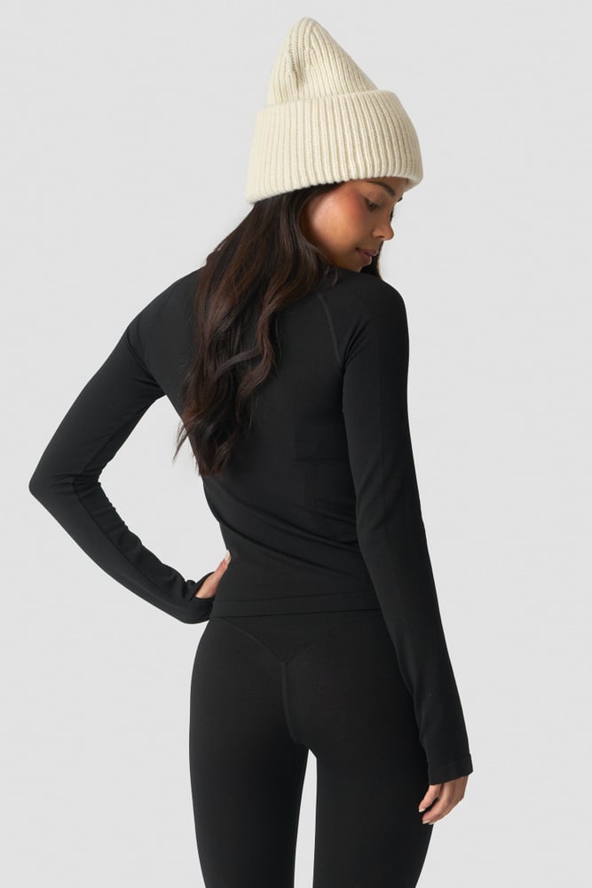 ICIW Define Wool Long Sleeve W Black