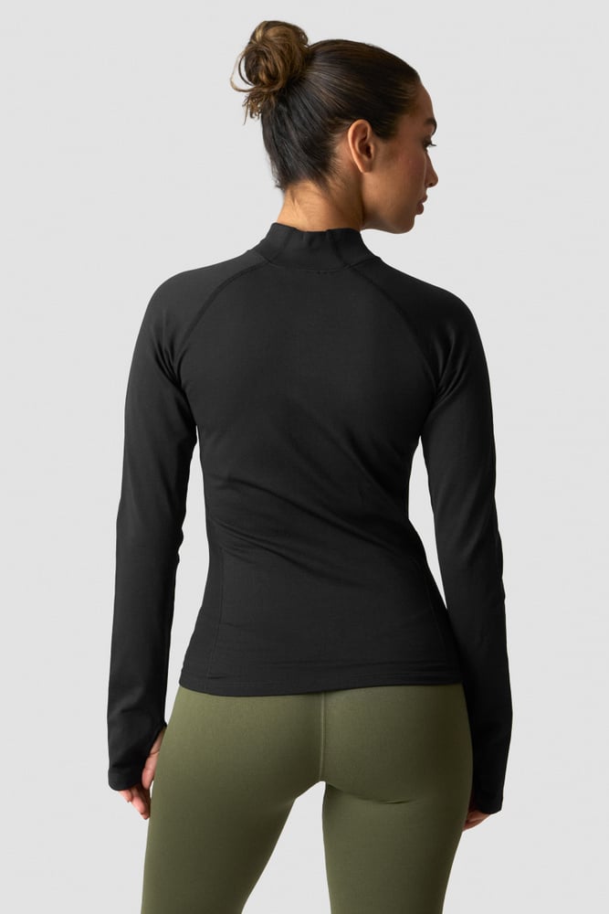ICIW Define Thermal Seamless 1/2 Zip LS Black