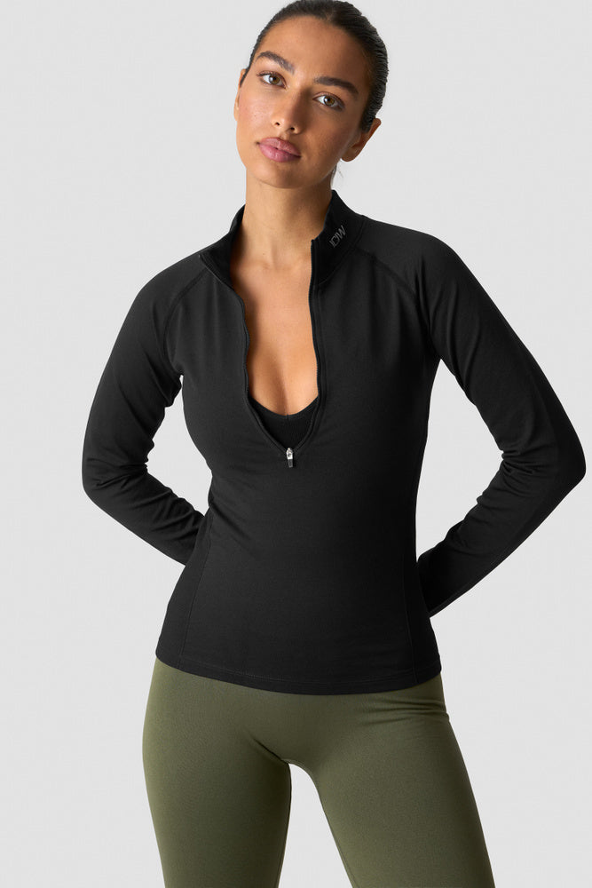 ICIW Define Thermal Seamless 1/2 Zip LS Black