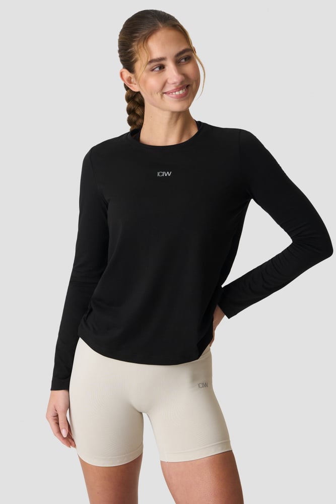 ICIW Define Loose Long Sleeve Black