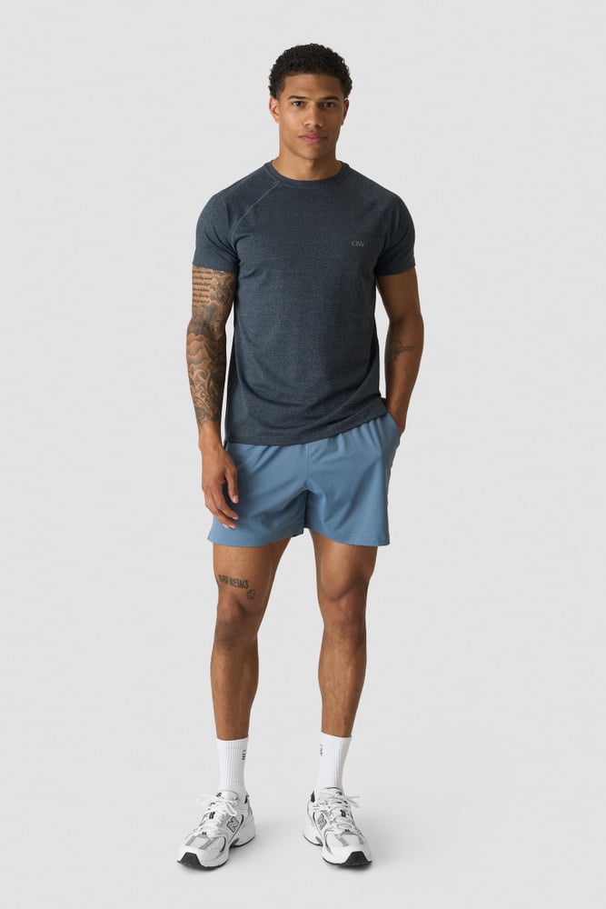 ICIW Stride Shorts washed blue