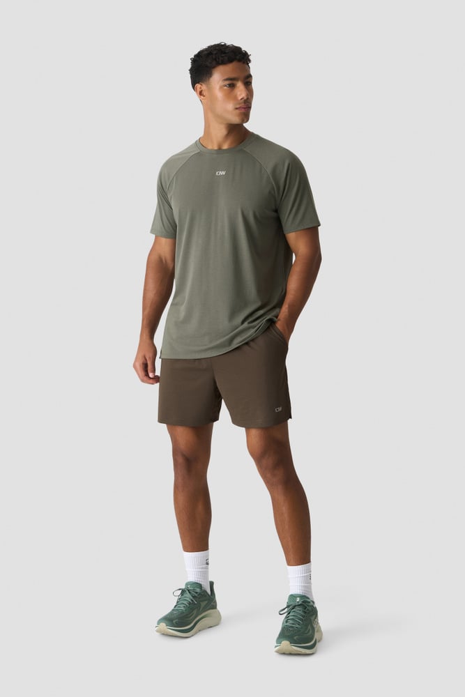 ICIW Stride Shorts Forest Brown