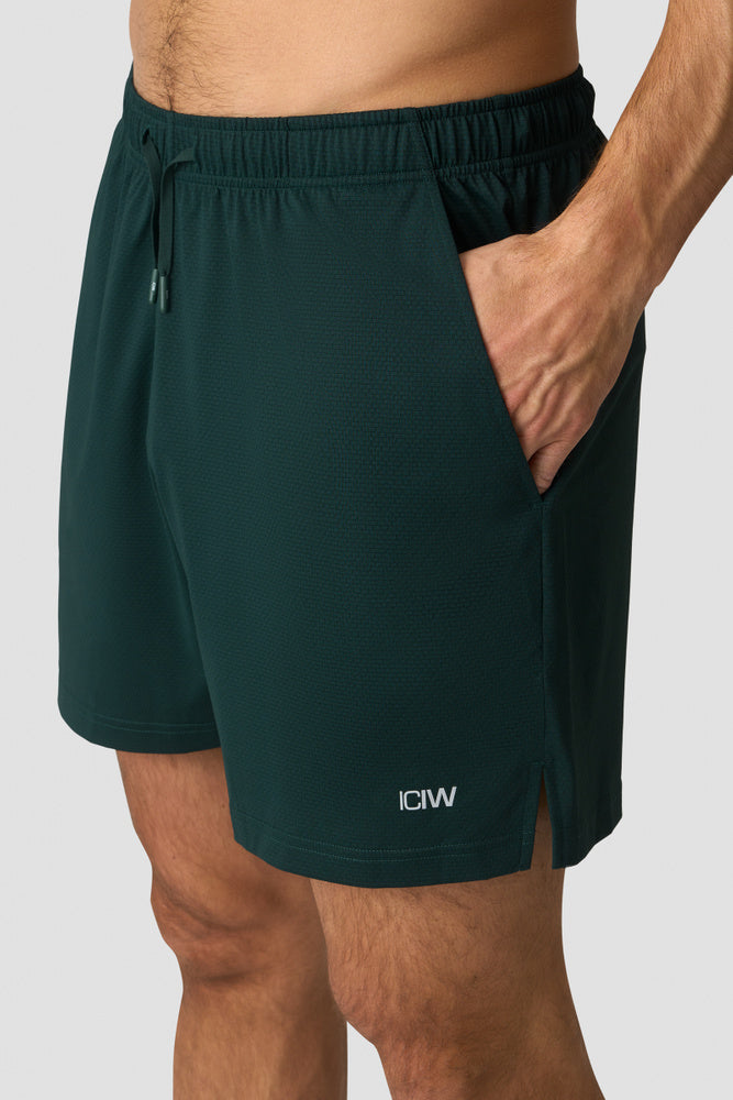 ICIW Stride Shorts Wet Green