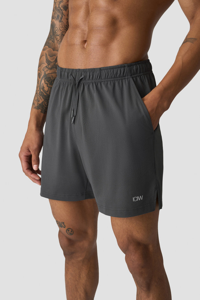 ICIW Stride Shorts Charcoal grey