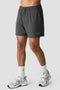 ICIW Stride 2-in-1 Shorts Charcoal grey
