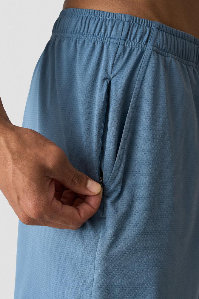 ICIW Stride 2-in-1 Shorts Washed blue