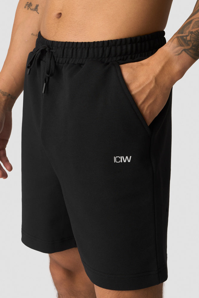 ICIW Stride Sweat Shorts  Black
