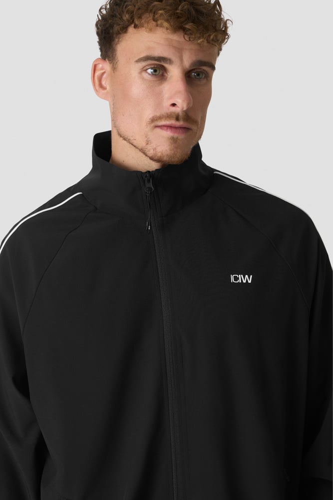 ICIW Contrast Track Jacket  Black