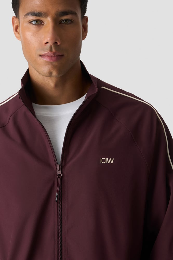 ICIW Contrast Track Jacket Espresso