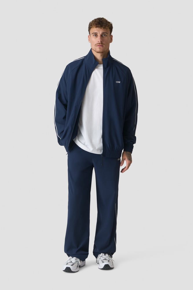 ICIW Contrast Track Jacket  Midnight Blue