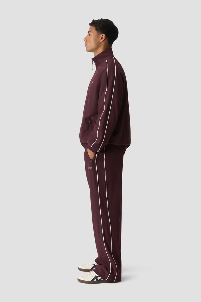 ICIW Contrast Track Jacket Espresso