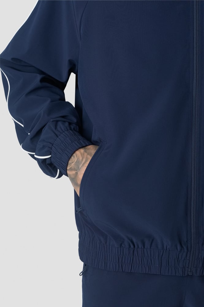 ICIW Contrast Track Jacket Midnight Blue