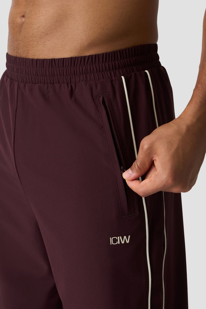 ICIW Contrast Track Pants Espresso