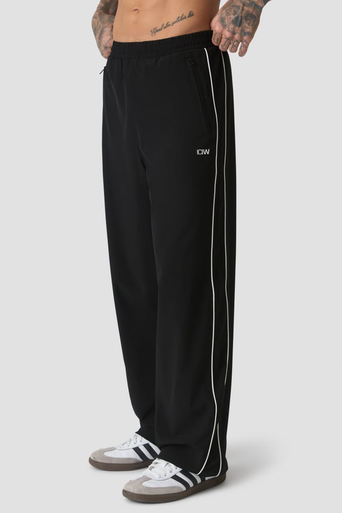 ICIW Contrast Track Pants  Black