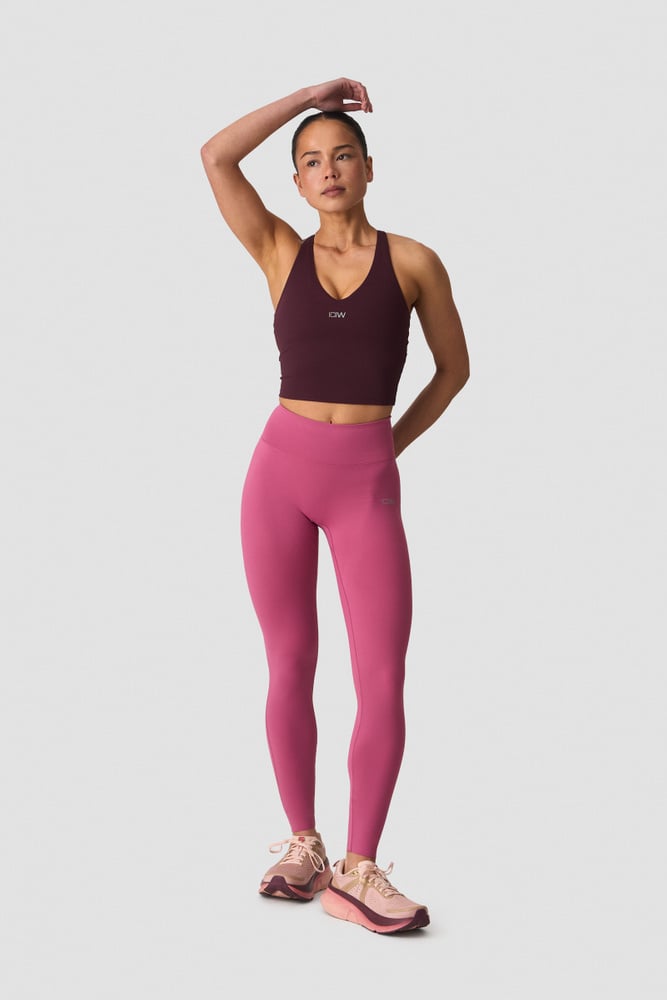 ICIW Mirage Cardio 2-in-1 Top Maroon Red