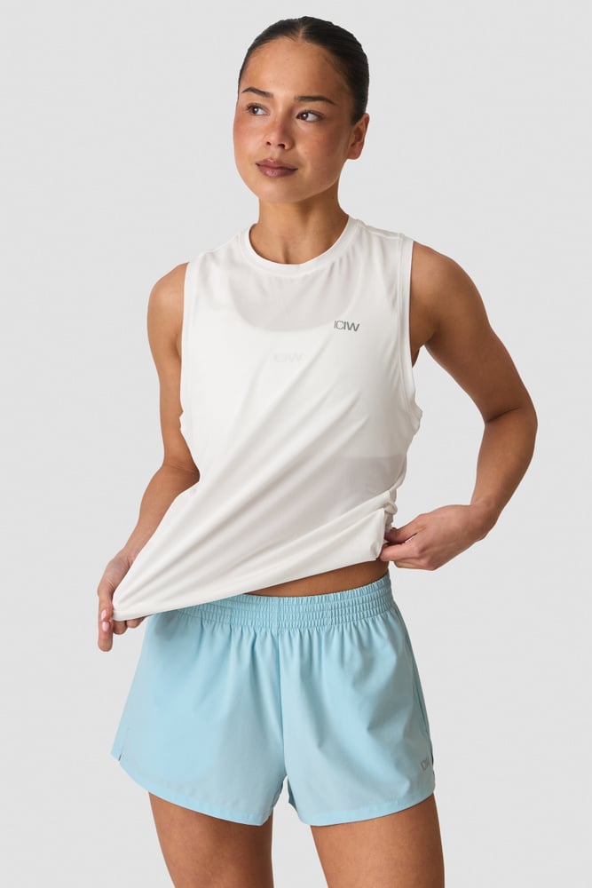 ICIW Mirage Cardio Tank White Snow