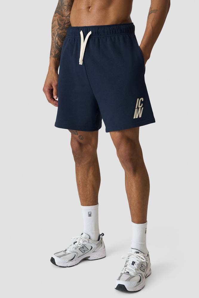 ICIW Everyday Terry Sweatshorts Midnight Blue