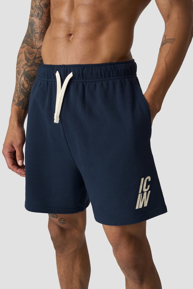ICIW Everyday Terry Sweatshorts Midnight Blue