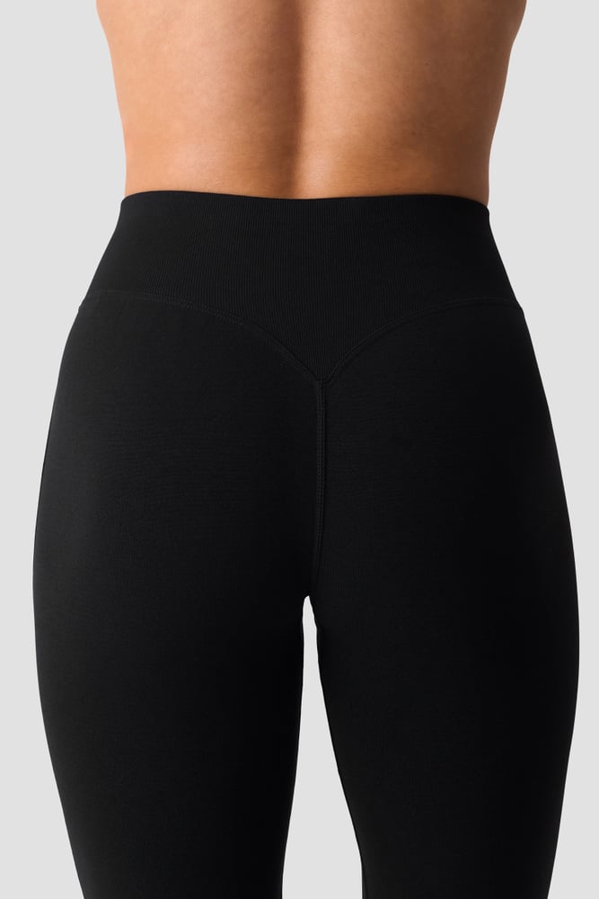 ICIW Smooth SL Flared Tights Black