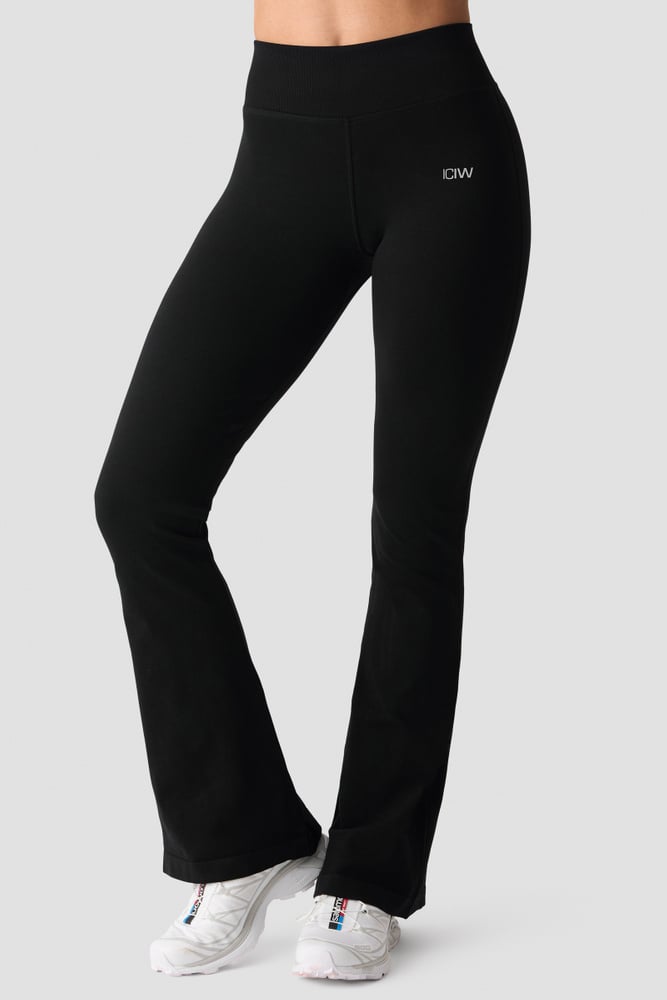 ICIW Smooth SL Flared Tights Black