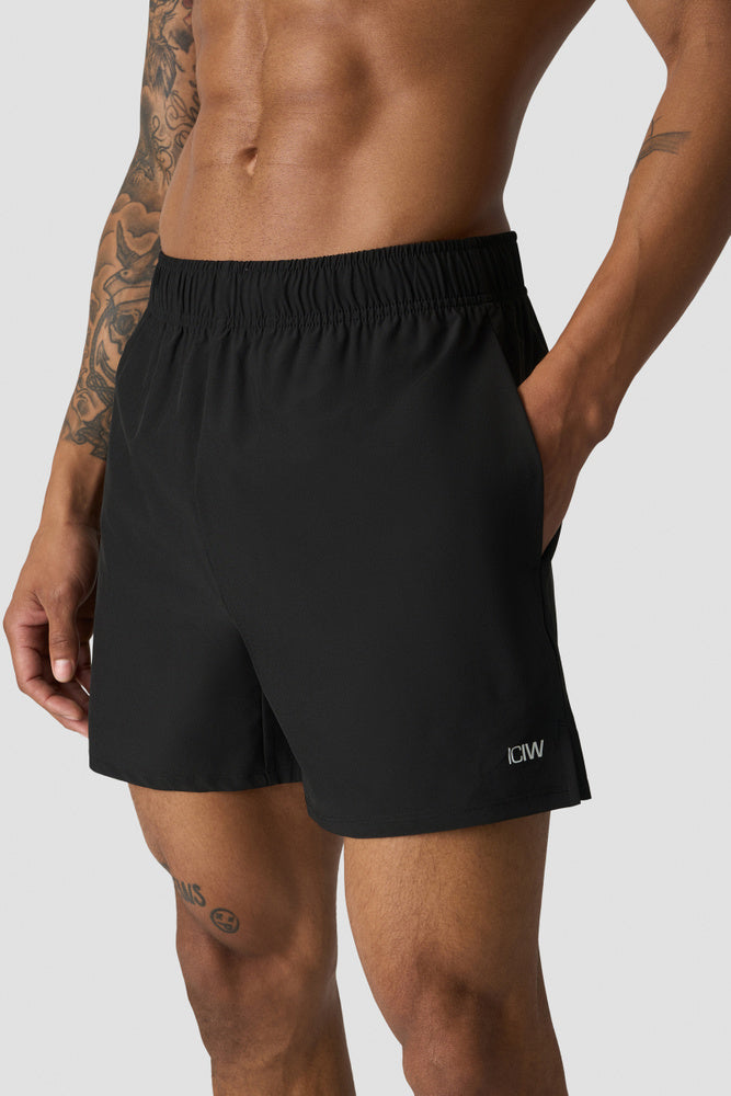 ICIW Training Shorts 5" Black