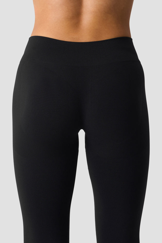 ICIW Smooth Seamless Mid Waist Tights Black