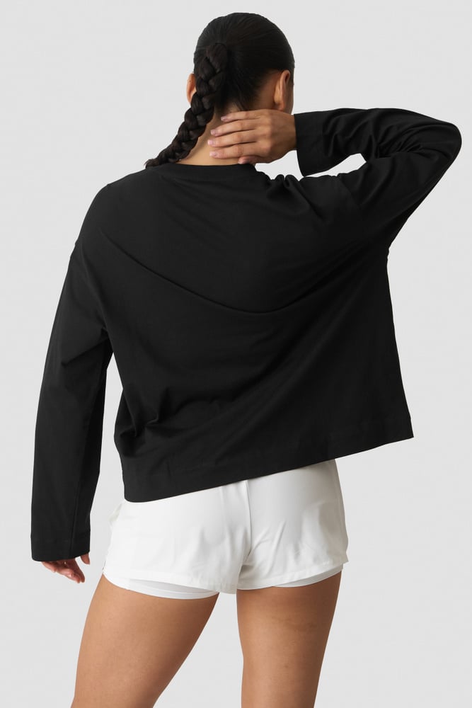 ICIW Everyday Relaxed Long Sleeve Black