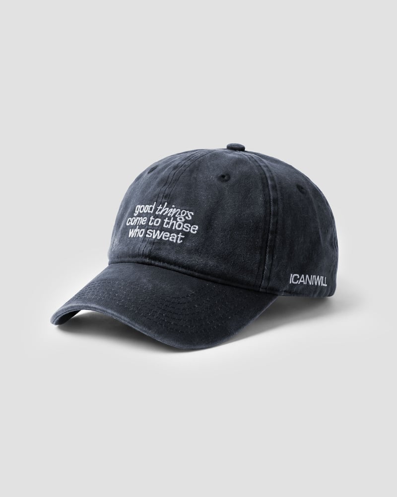 ICIW ICIW Baseball Cap Soft Crown Stonewash midnight blue