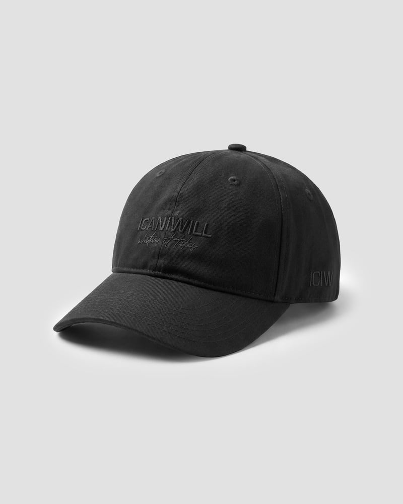 ICIW ICIW Baseball Cap Soft Crown Black