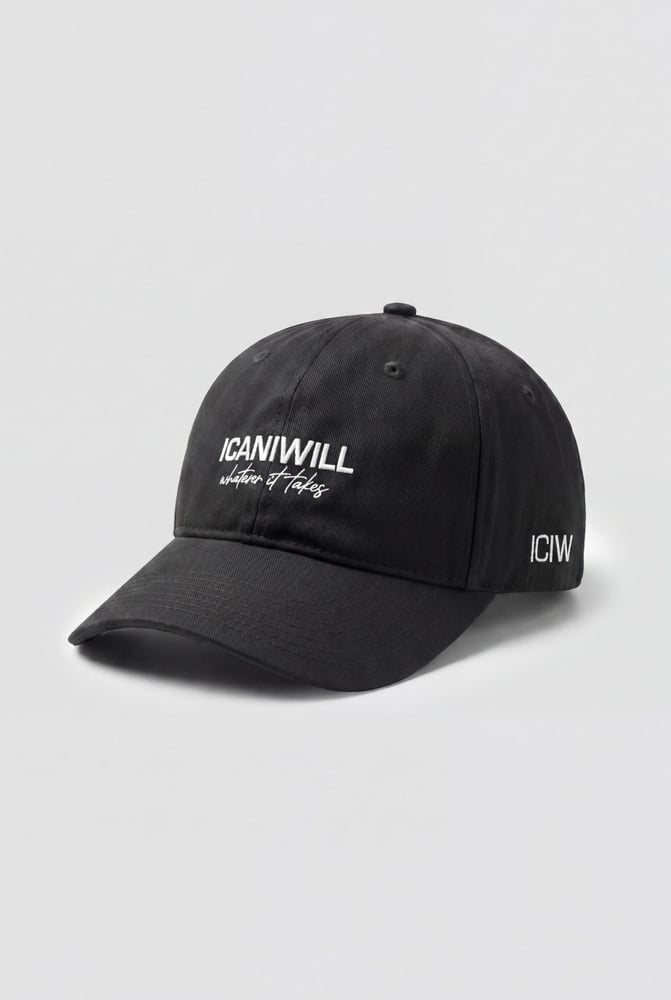 ICIW ICIW Baseball Cap Soft Crown Black 16567
