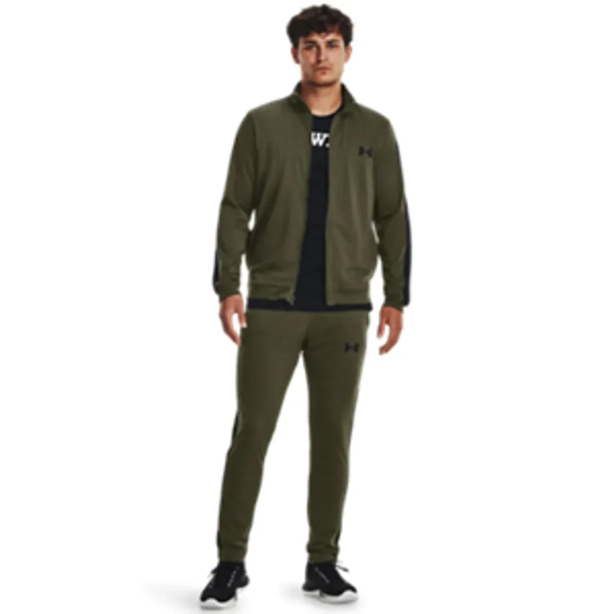 Under Armour UA Rival Knit Track Suit Marine Od Green