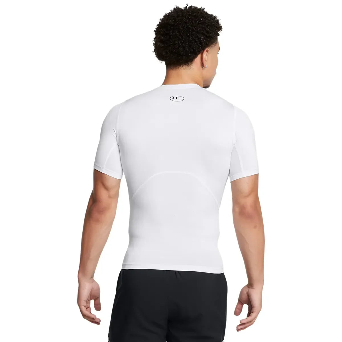 Under Armour UA HG Armour Comp SS White