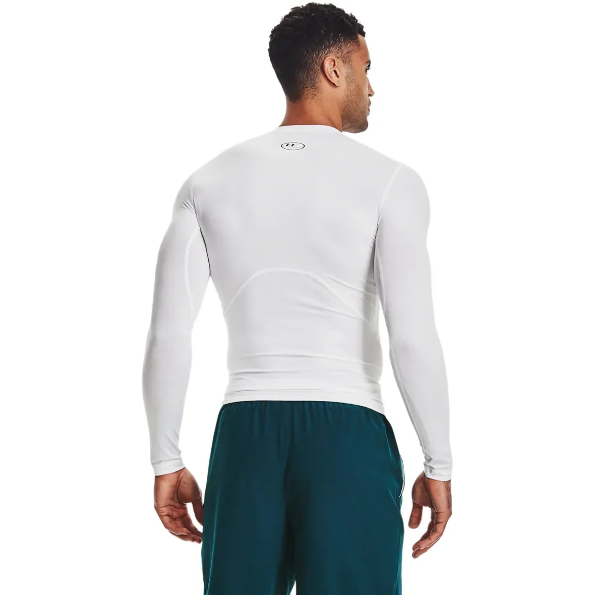 Under Armour UA HG Armour Comp LS White