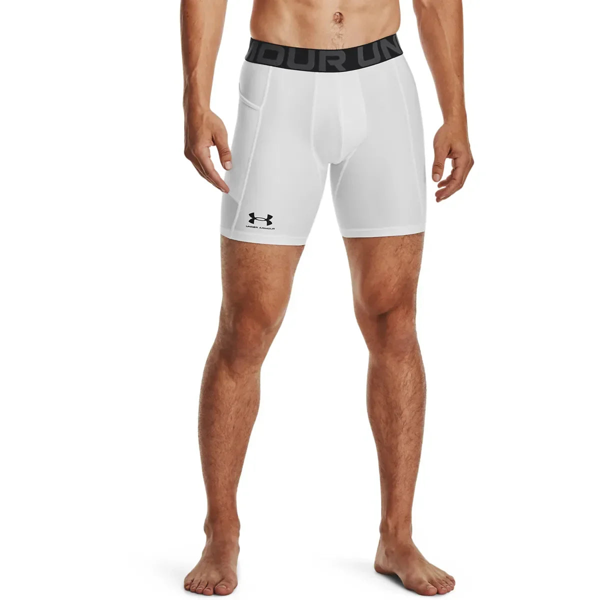 Under Armour UA HG Armour Shorts White