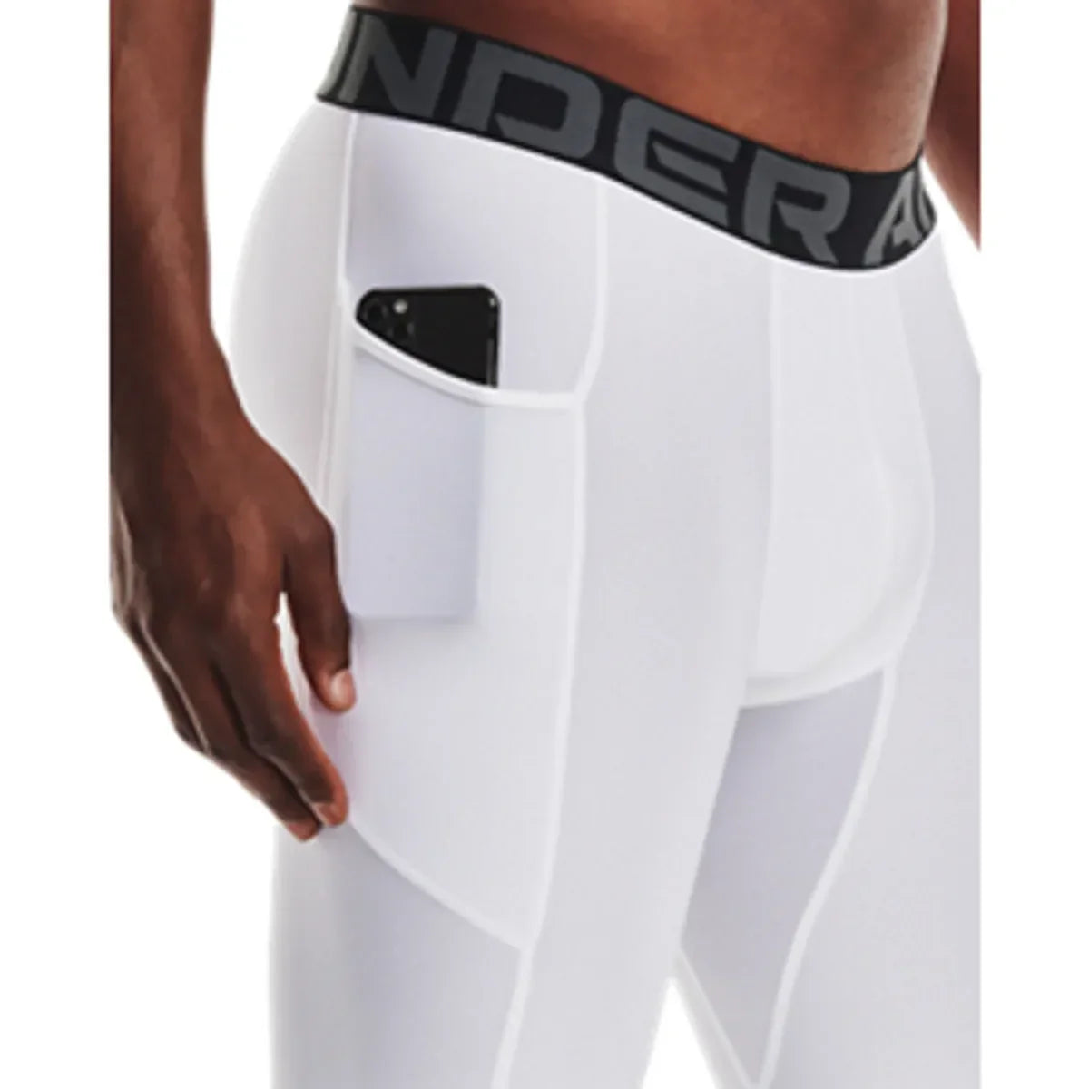 Under Armour UA HG Armour Lng Shorts White
