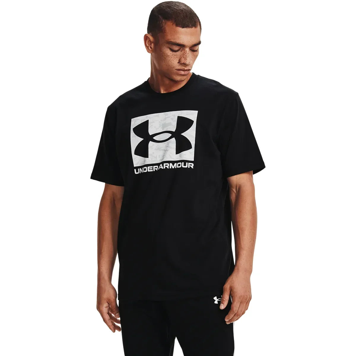 Under Armour UA ABC CAMO BOXED LOGO SS Black